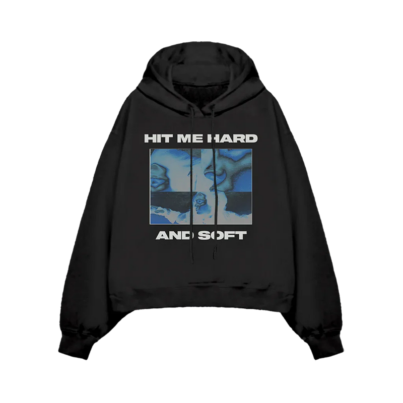 Thermal Photo Title Hoodie Noir