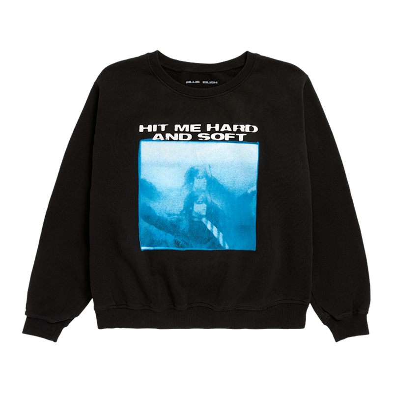 Underwater Black Crewneck Sweatshirt
