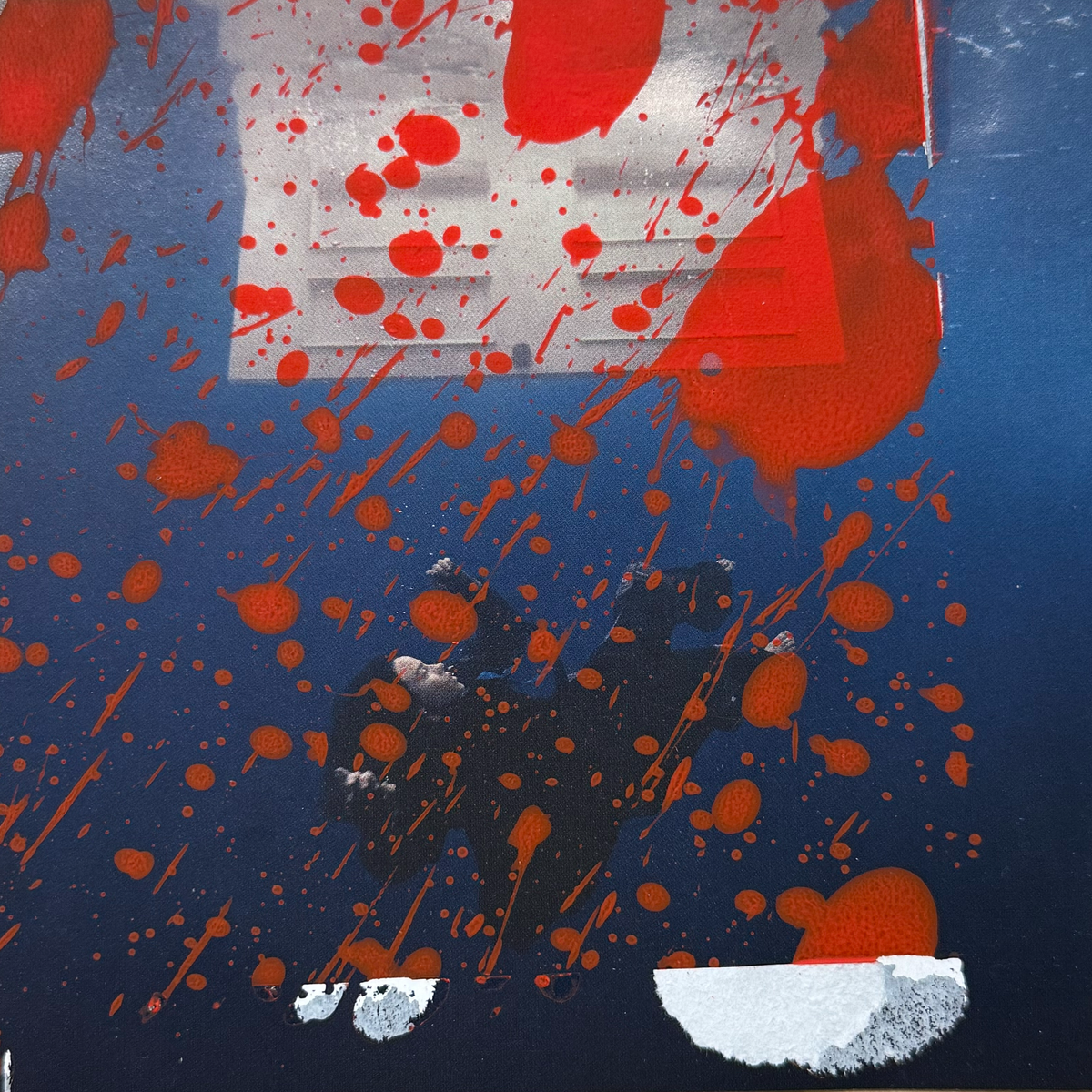 HIT ME HARD AND SOFT Splatter Paint CD (2 Year Anniversary Archive Edition)