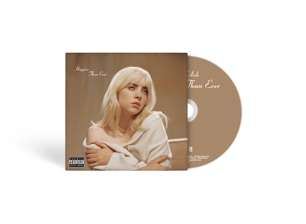 "Happier Than Ever" cd standard