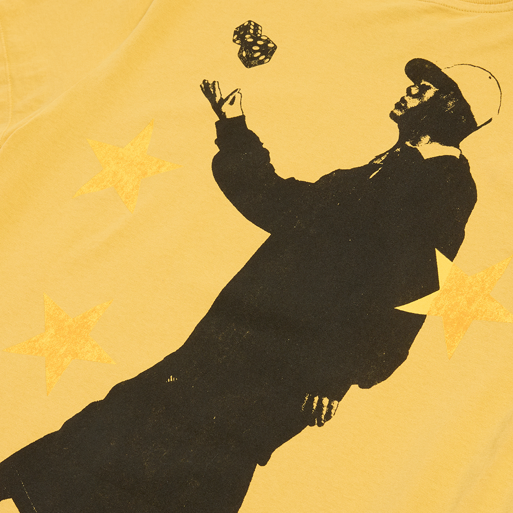 Billie Dice Toss Gold T-Shirt