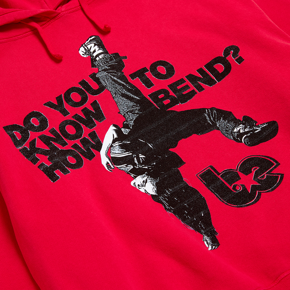 How to Bend HIT ME HARD AND SOFT: THE TOUR Red Hoodie
