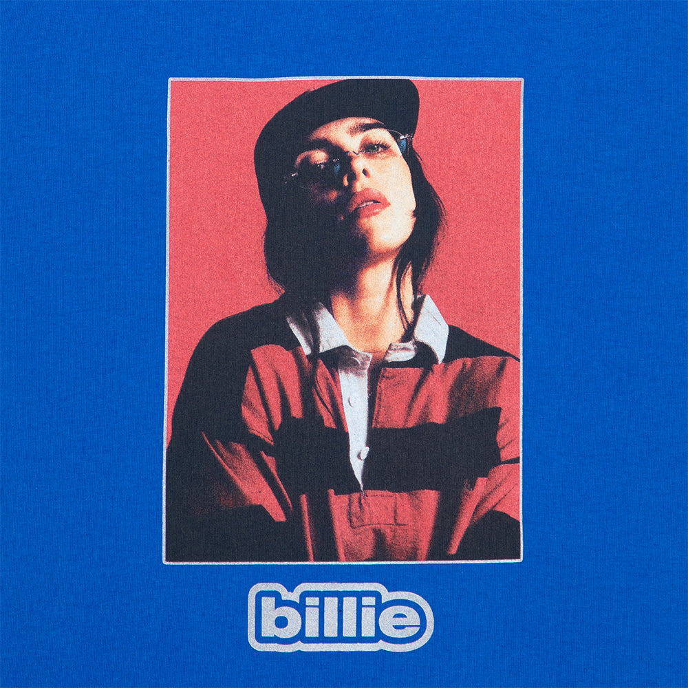 BILLIE PHOTO TEE-SHIRT BLEU