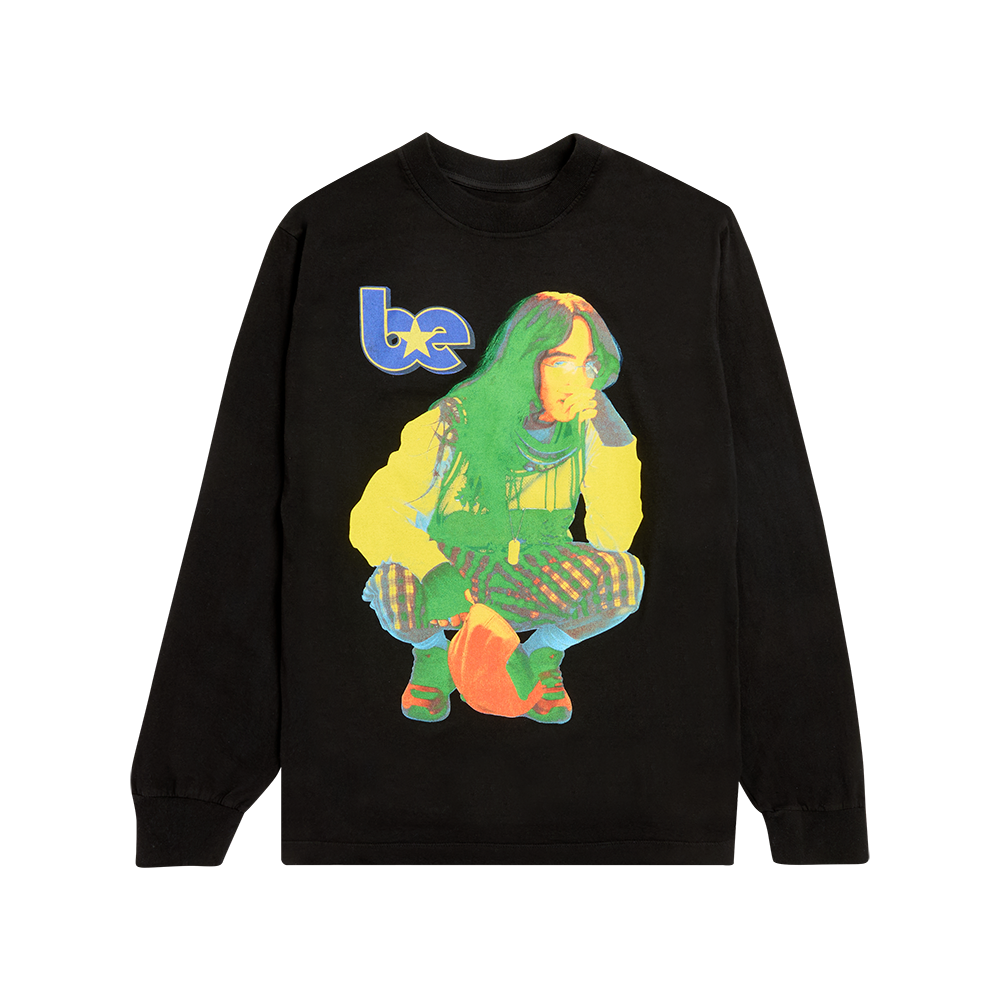 BE Photo Star Dateback Black Longsleeve