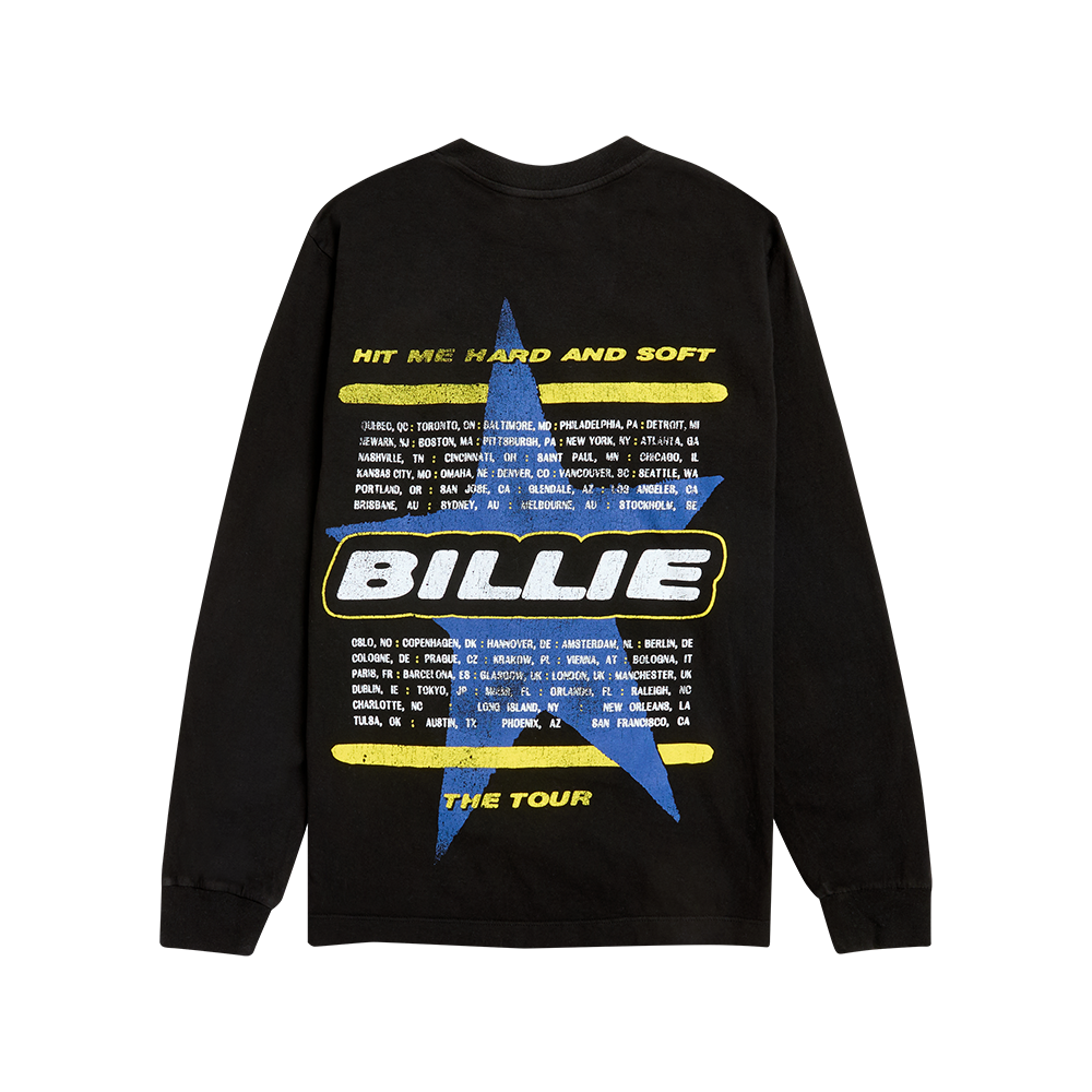 BE Photo Star Dateback Black Longsleeve