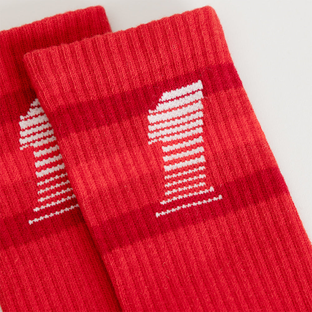 Billie Racer 1 Chaussettes Rouges