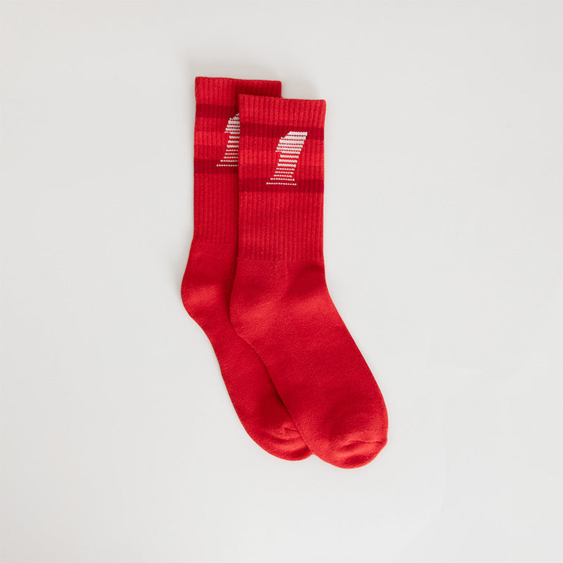 Billie Racer 1 Red Socks