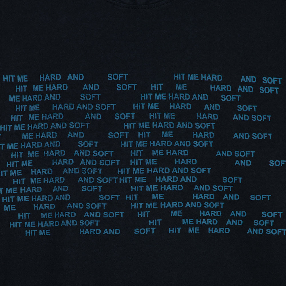 HIT ME HARD AND SOFT T-shirt noir repeat
