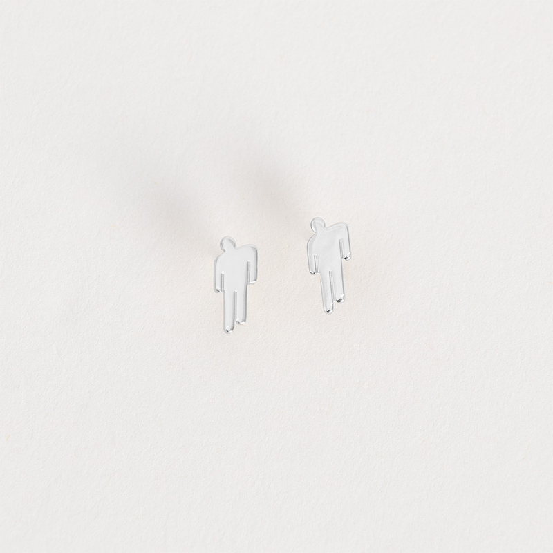 Blohsh Sterling Silver Stud Boucles d'Oreilles