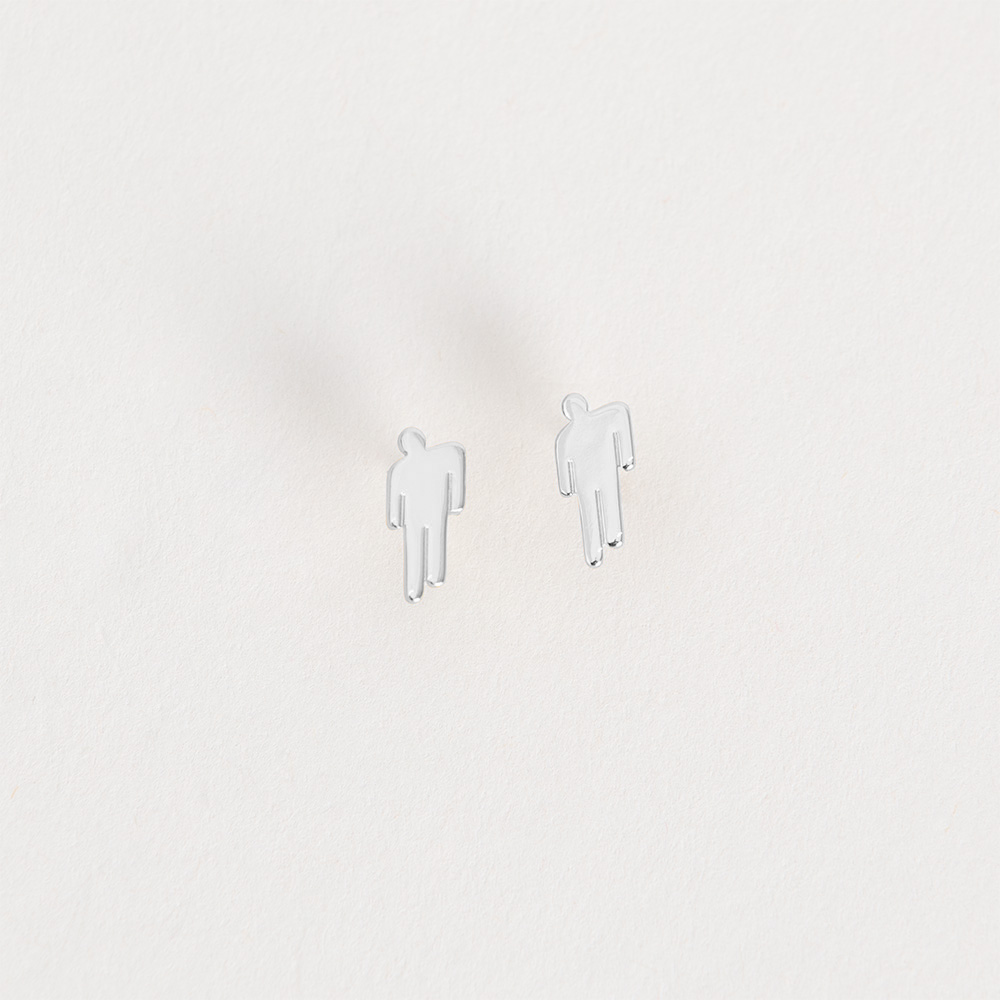 Blohsh Sterling Silver Stud Boucles d'Oreilles