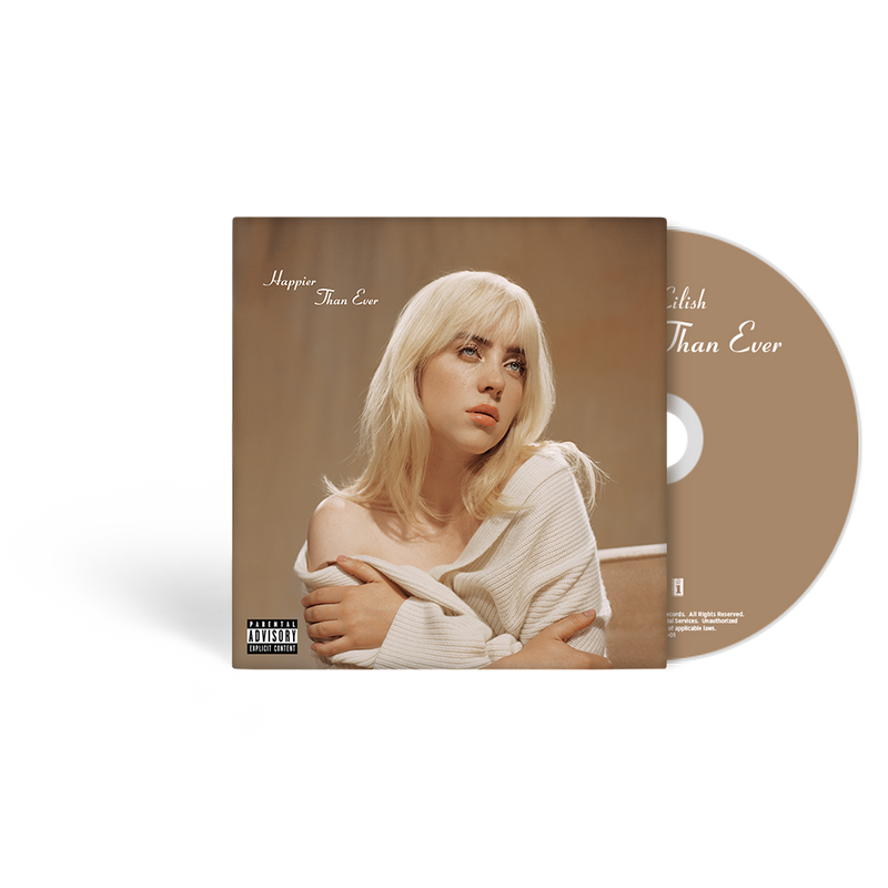 "Happier Than Ever" cd standard