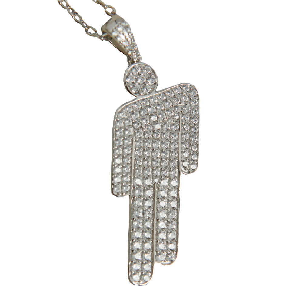 Collier Blohsh Argent