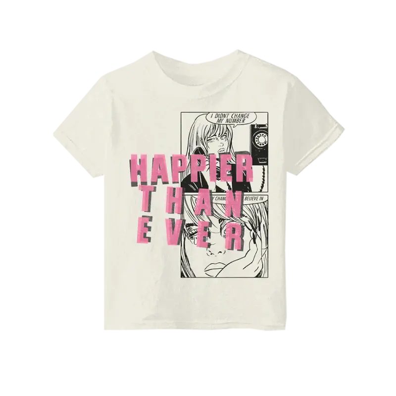 Didn't Change My Number Organic Youth T-Shirt Billie Eilish Merch