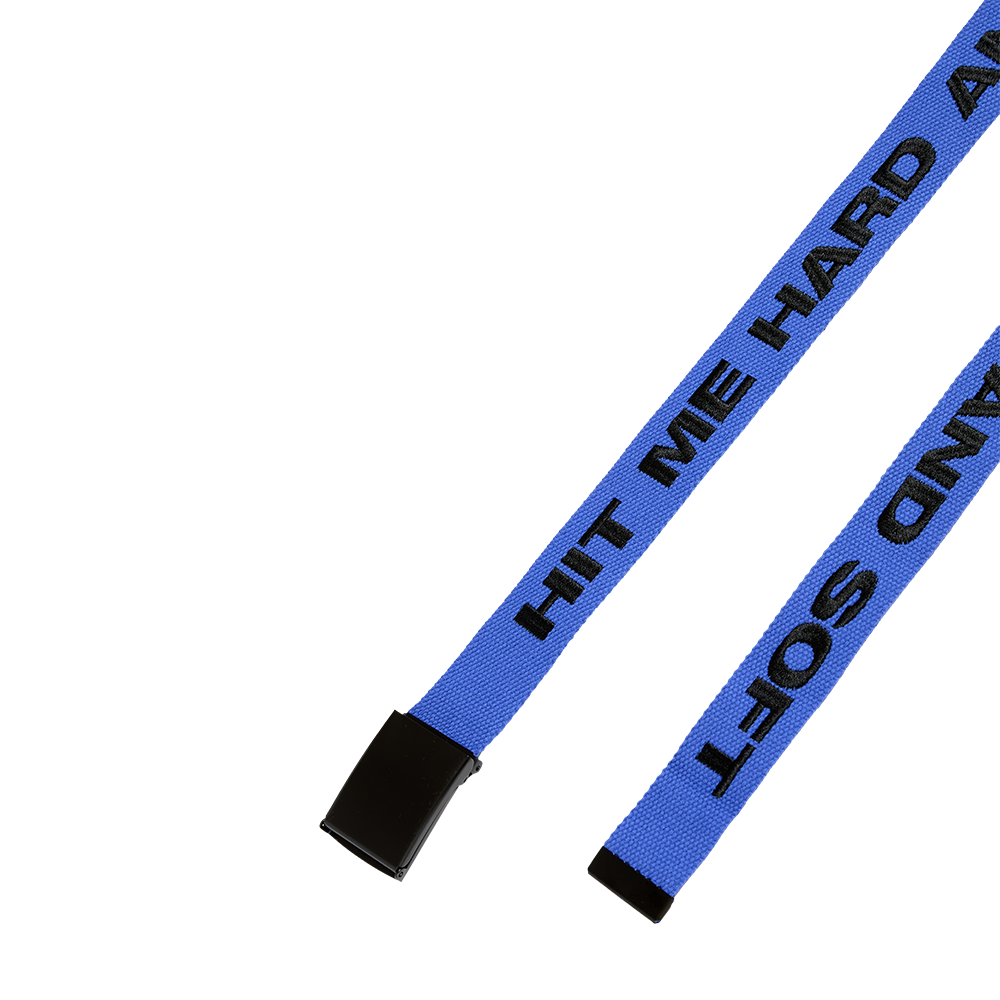 HIT ME HARD AND SOFT BLUE BELT