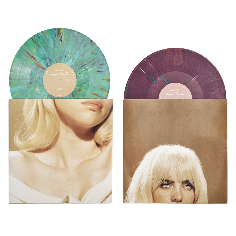 'Happier Than Ever' Exclusive Multicolor Vinyl
