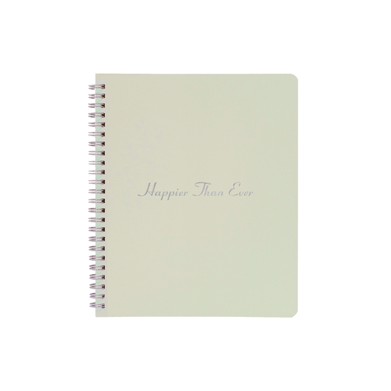 Happier Than Ever Notebook