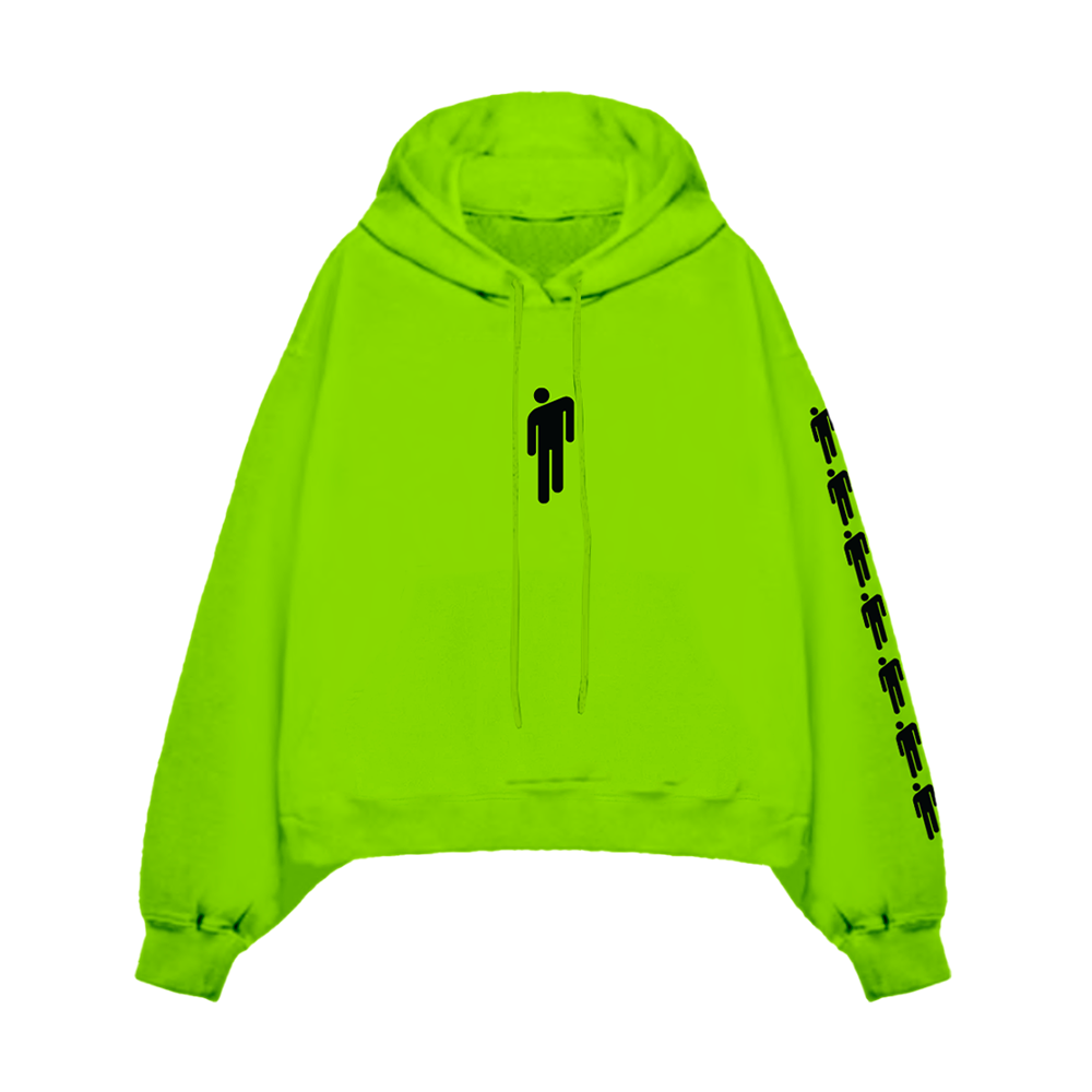 Hanging Blohsh Green Hoodie