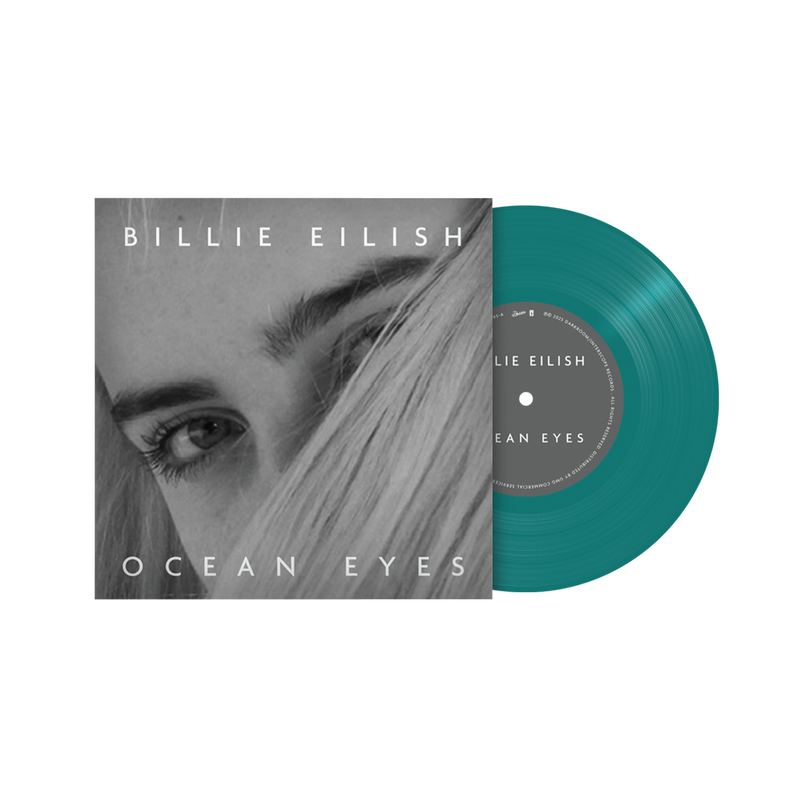 ocean eyes 7" Etched Vinyl [Turquoise Translucide]