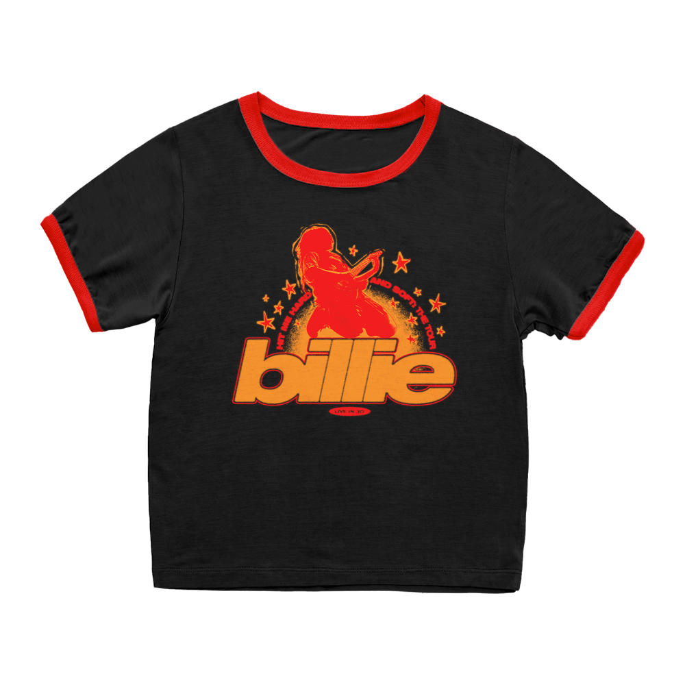 HIT ME HARD AND SOFT: THE TOUR (LIVE) Guitar Riff Ringer T-Shirt